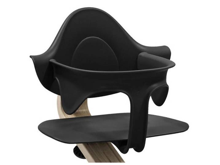 Stokke Stokke Nomi Babyset, Schwarz, Kunststoff, 26x20x27 cm, einfache Montage, abwaschbar, schadstofffrei, Babymöbel & Kindermöbel, Babyzimmer, Hochstühle