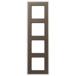 Jung Glasrahmen 4fach AV 584 GLM MO