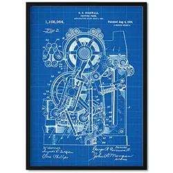 POSTER Druckmaschine Patent A3 Rahmenlos
