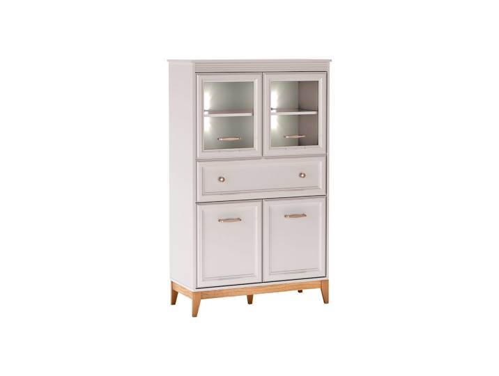 VITRINE Windsor W-05 mit Weißer LED-Beleuchtung