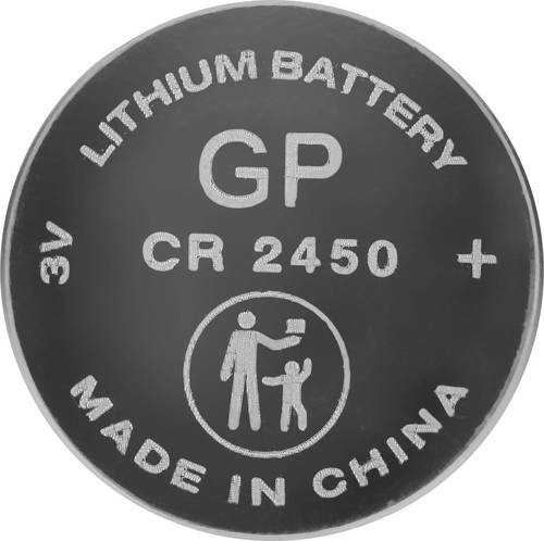GP Knopfzelle CR2450 3V 25 St. 600 mAh Lithium GPCR2450B