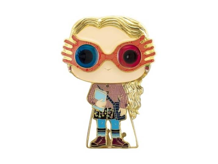 Funko HPPP0022 Loungefly Large Pop! Pin - HARRY POTTER: LUNA LOVEGOOD GROUP