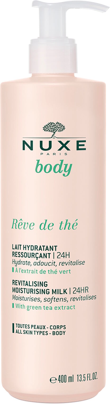 NUXE Rêve de Thé REVITALISING MOISTURISING MILK 24H 400 ml