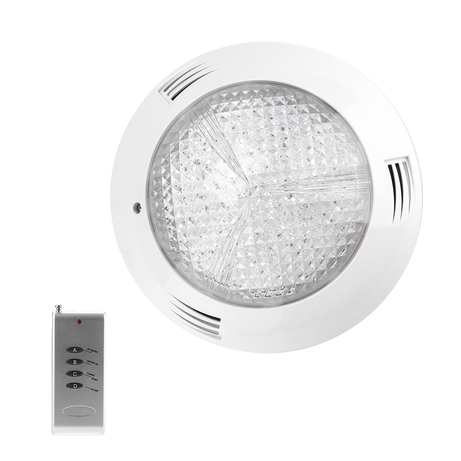 Cocosity RGB LED zwembadlamp met afstandsbediening, meerkleurige waterdichte onderwaterlamp voor in de tuin