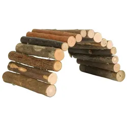 4x Swisspet Weidenbrücke S 10x22cm, Kleintierstalleinrichtung