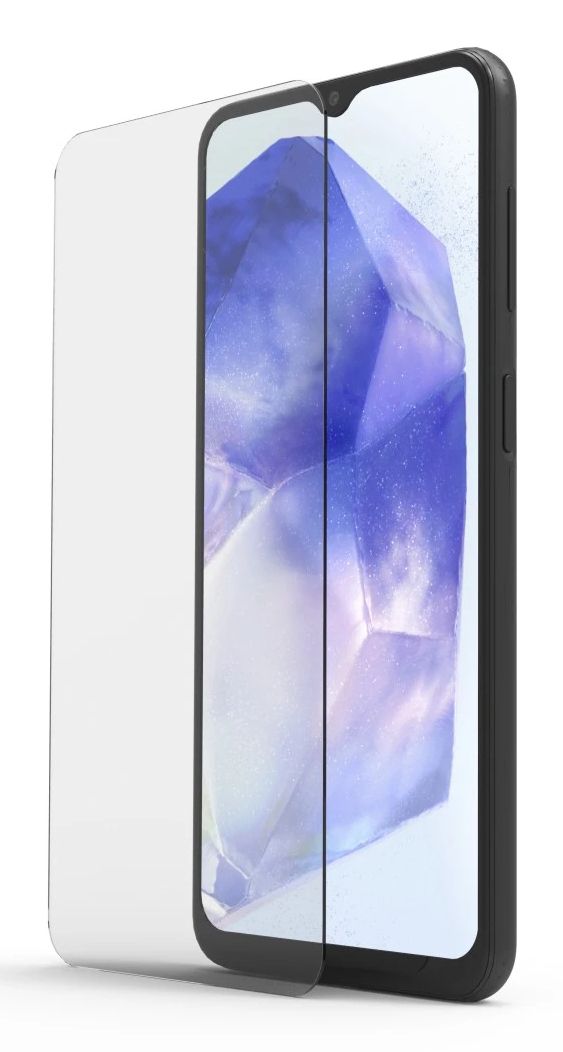 Hama Klare Bildschirmschutzfolie Glas 9H für Samsung Galaxy A56 Bruchfest, Schmutzabweisend, Schlagfest, Kratzresistent 228530 Clear Protect 00228530