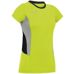 Macron, Damen, Sportshirt, Irene (M), Schwarz, Gelb
