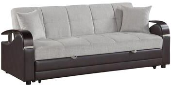 Fremont & Park "Nora 88"" Dual Fabric Sofa with Pull-out Bed and Click Motion Back"