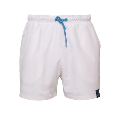 Badehose NASSAU BEACH "NB231017", Herren, Gr. 56XXL, US-Größen, weiß (sanftes weiß), 100% Polyester, Badehosen Badehose