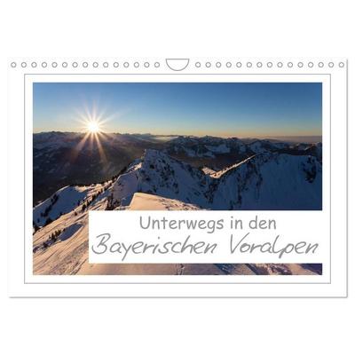 Unterwegs in den Bayerischen Voralpen (Wandkalender 2027 DIN A4 quer), CALVENDO Monatskalender
