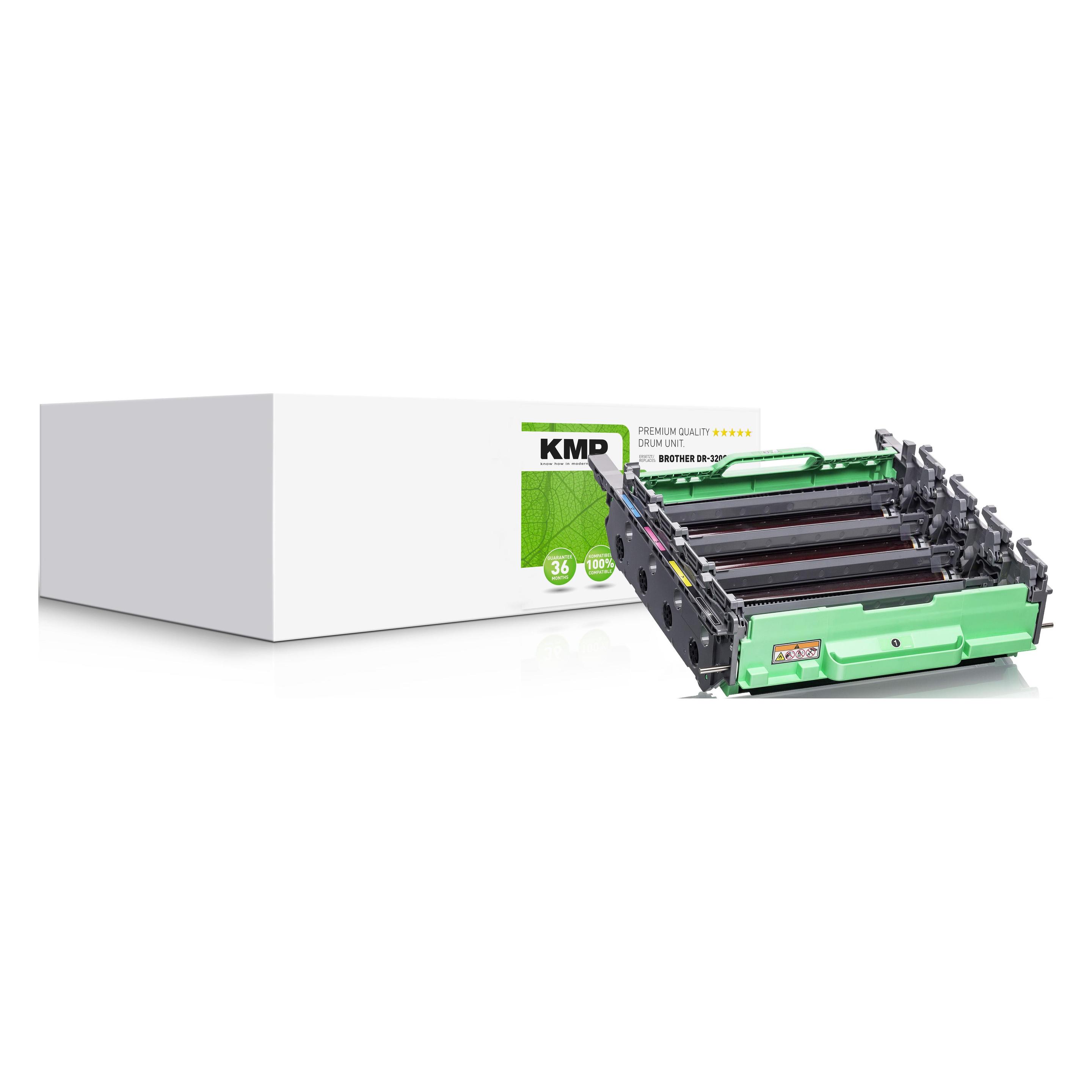 KMP Toner ersetzt DR320CL (BK) (1243,7000)