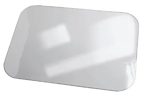 ms Praxistextilien Kunststoff-Fußauflage für Liegen, transparent, 60 x 40 cm, zum Schutz vor Verschmutzungen F0230-00