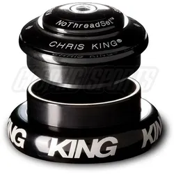 Chris King InSet I7 Mixed Tapered Steuersatz, Edelstahl-Lager, 1 1/8"-1.5", GripLock, ZS44/28.6 | EC44/40, black