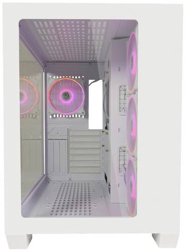 LC Power Gaming 807W Midi-Tower PC-Gehäuse Weiß