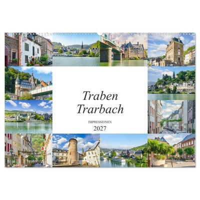 Traben Trarbach Impressionen (Wandkalender 2027 DIN A2 quer), CALVENDO Monatskalender