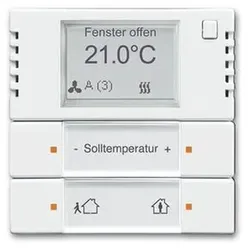 Raumtemperaturregler UP KNX PowN std-ws glz Bussystem KNX Bedienelement