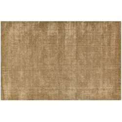 THEKO Teppich Venus UNI gold 70x140 cm