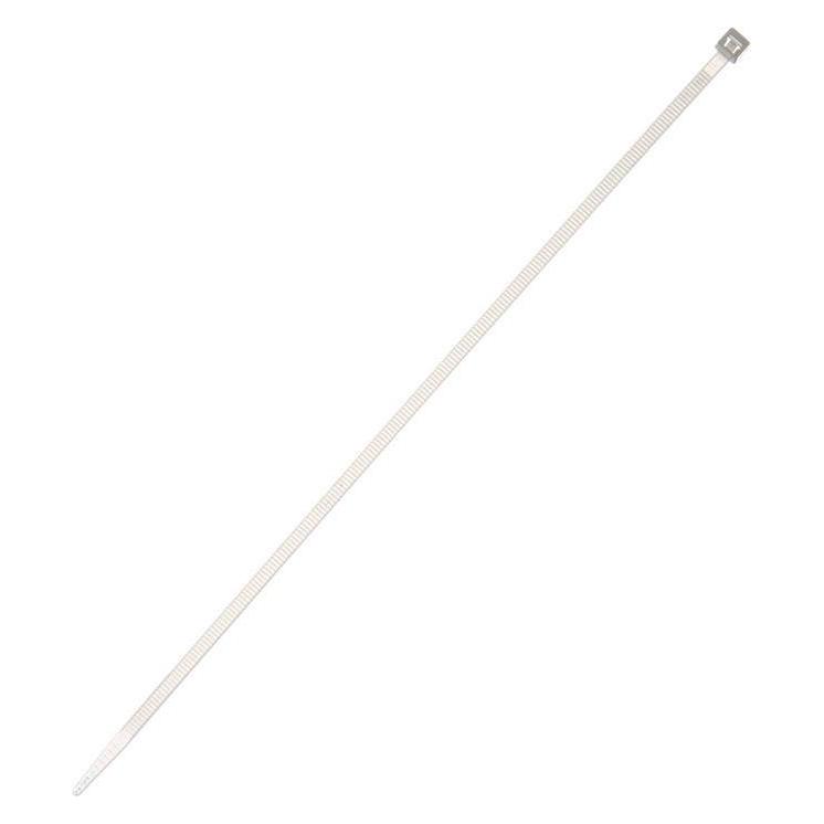 Elematic CABLE TIES 290X4.5 ELMATIC WHITE 100PCS (Kunststoffkabelbinder, 290 mm, 100 Stk.) (5217_4.8X290)