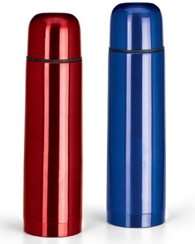 Thermos acciaio inox 500 ml Silver   Design elegante, leggero Personalizzate o neutre