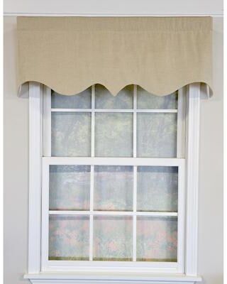 RLF Home Basket Weave Regal Valance