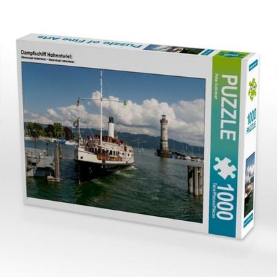 CALVENDO Puzzle Dampfschiff Hohentwiel: | 1000 Teile Lege-Größe 64x48cm Foto-Puzzle für glückliche Stunden