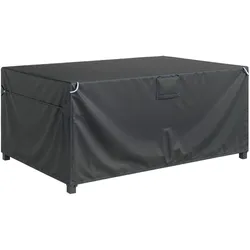GARTENMÖBEL-ABDECKUNG 420D-Oxford-Gewebe Schwarz