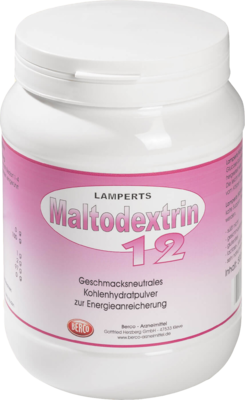 Berco-ARZNEIMITTEL MALTODEXTRIN 12 Lamperts Pulver 2500 g 08605783