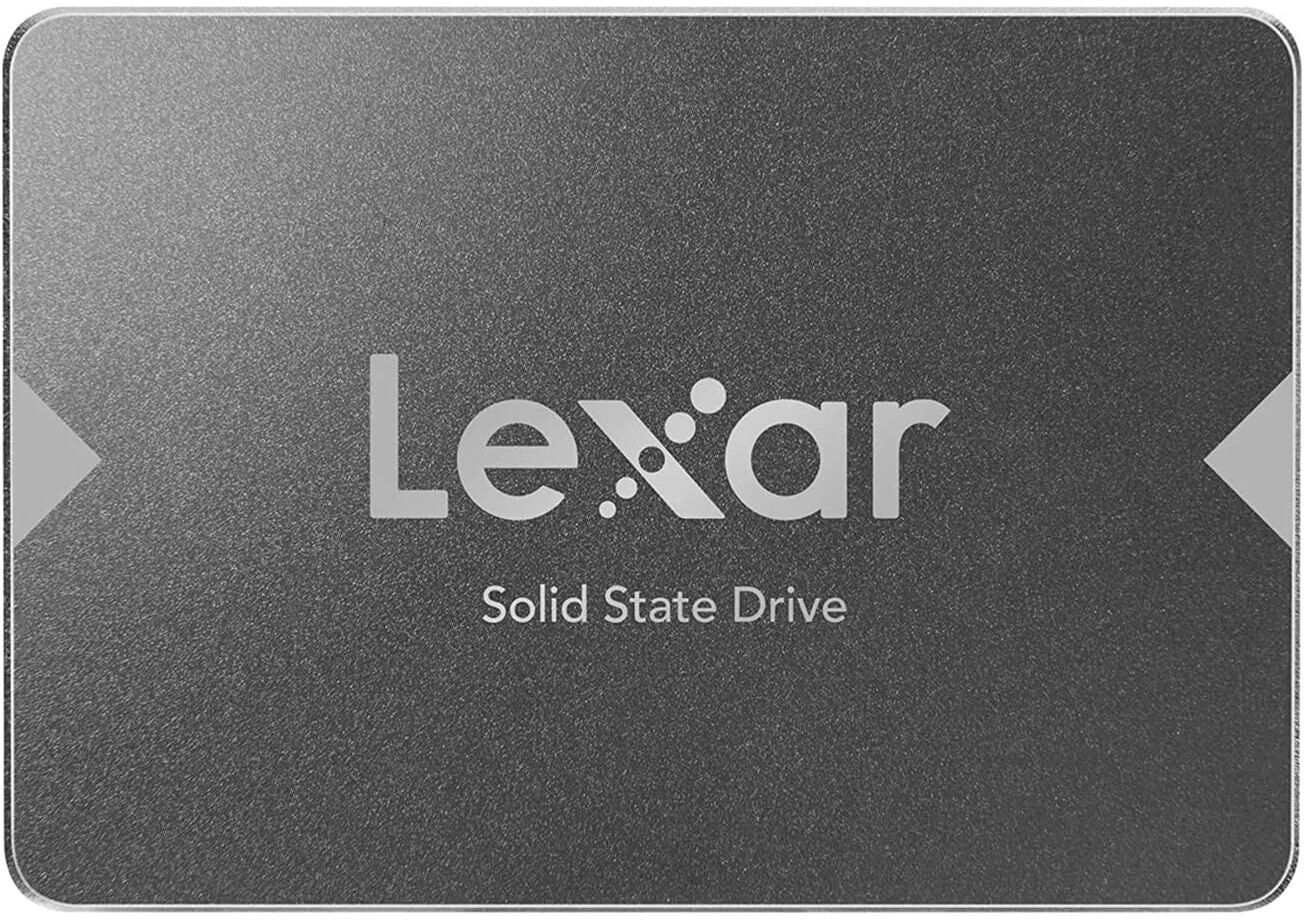 Lexar NS100 512GB 2.5" SATA III Internal SSD   Up to 550MB/s Read Speed   Solid State Drive (LNS100-512AMZN)