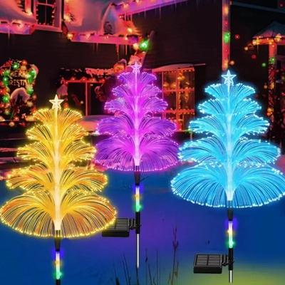 Uplift Essentials Solar Color Changing Jellyfish Garden Lights 5 Layer