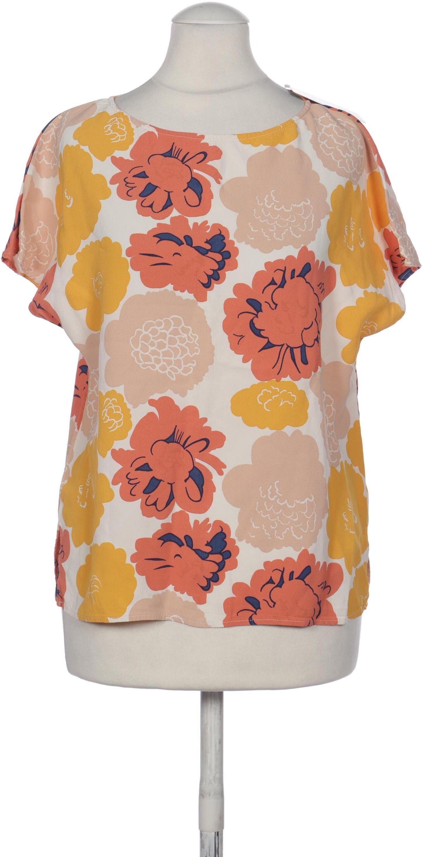 Marimekko Damen Bluse, Cremeweiß, Gr. XS, Viskose - Second Hand