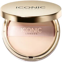 Iconic London, Gesichtspuder, - Velvet Blur Setting Powder - Translucent (Translucent)