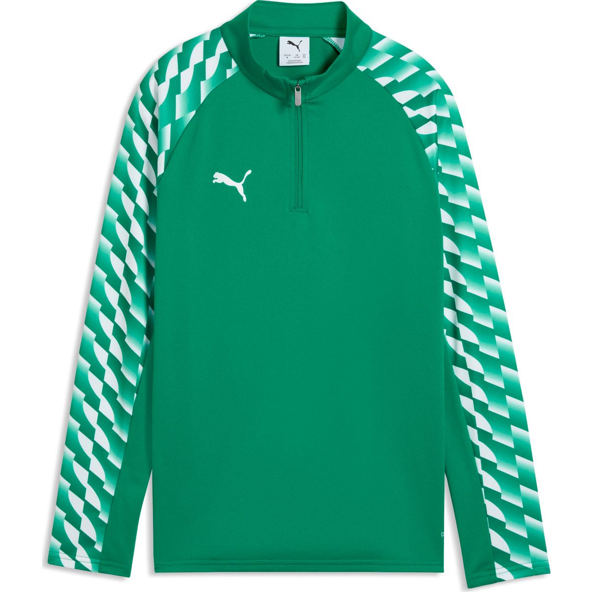 Puma teamLIGA26 Training 14 Zip Top Jr sport green-puma white-sport green (05) 152 659726-05-152