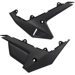 UFO, Motorrad Zubehör, UFO-Heck-Seitenverkleidungen unten für Honda CRF 250R / 450R '25-'26, Schwarz