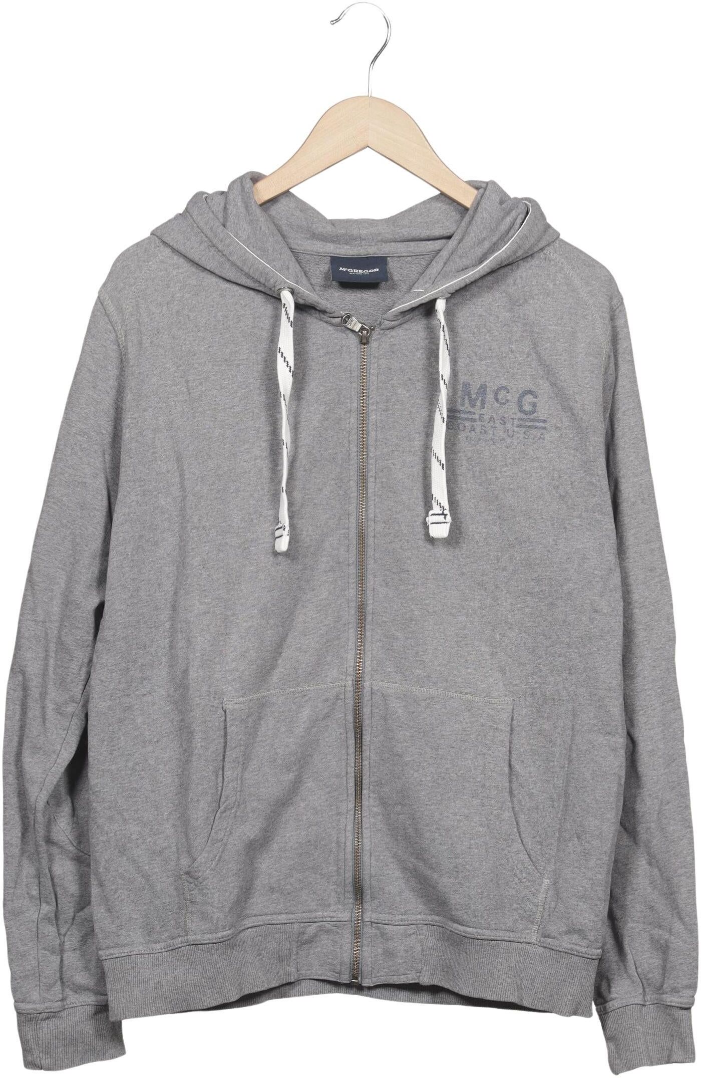 McGregor Herren Sweater, Grau, Gr. L, Baumwolle - Second Hand