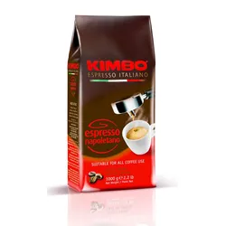 KIMBO ESPRESSO NAPOLETANO 1KG - Ganze Bohnen