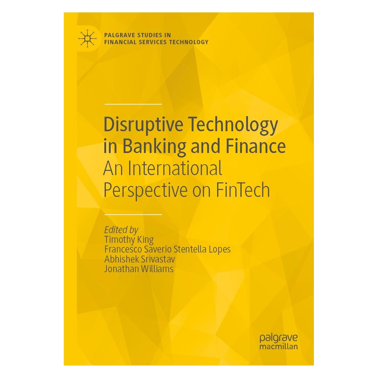 Springer Disruptive Technology in Banking and Finance (9783030818340)
