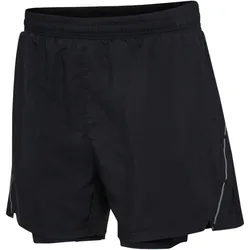 newline Fast 2in1 Laufshorts Damen 2001 - black M