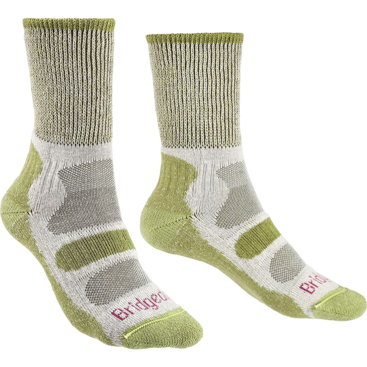 Bridgedale Hike Lightweight Cotton Comfort Boot spring green (720) S 710616-720-S