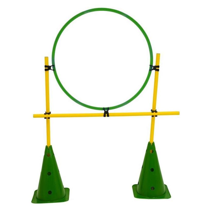 Kübler Sport Trainingshürde ZIEL, Grün / Gelb (F15062)
