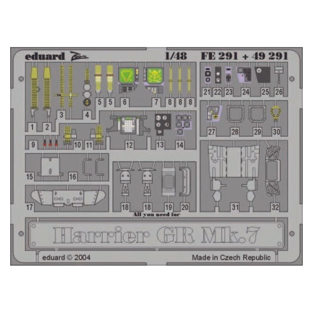 Eduard Harrier GR Mk.7 (FE291)