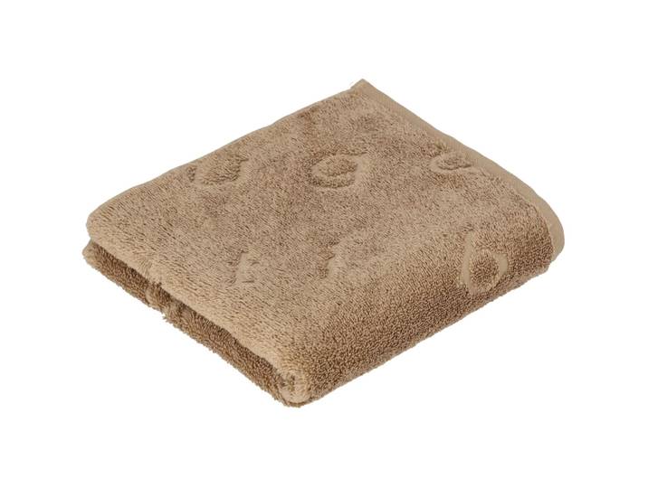 Bugatti Handtuch Trentino hellbraun Baumwolle 50 x 100 cm