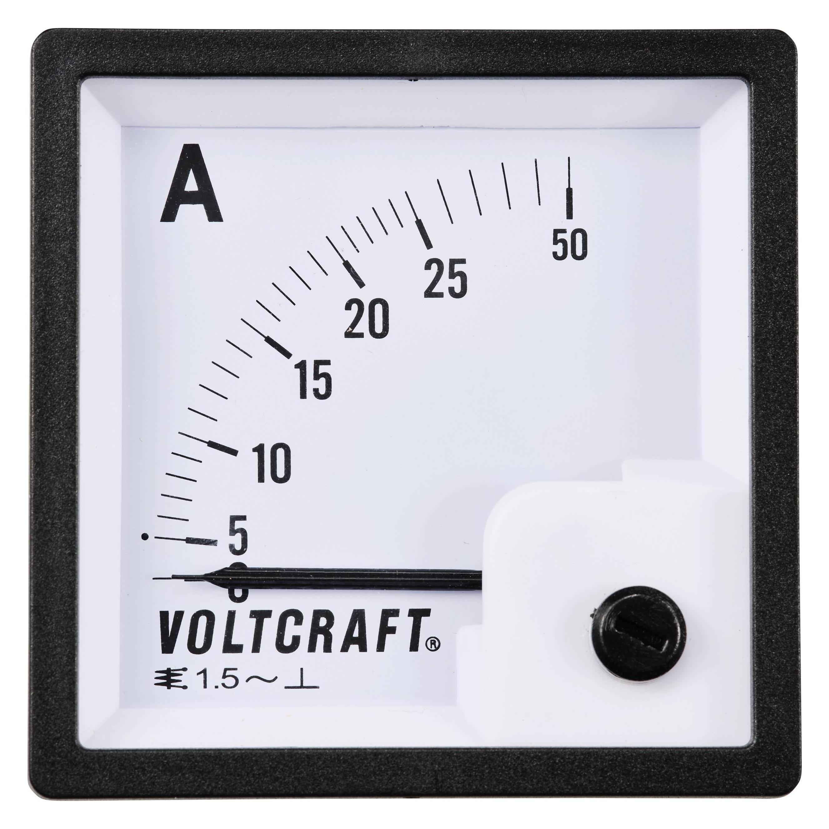 Voltcraft Analog-Einbaumessgerät (AM-72X72/25A)