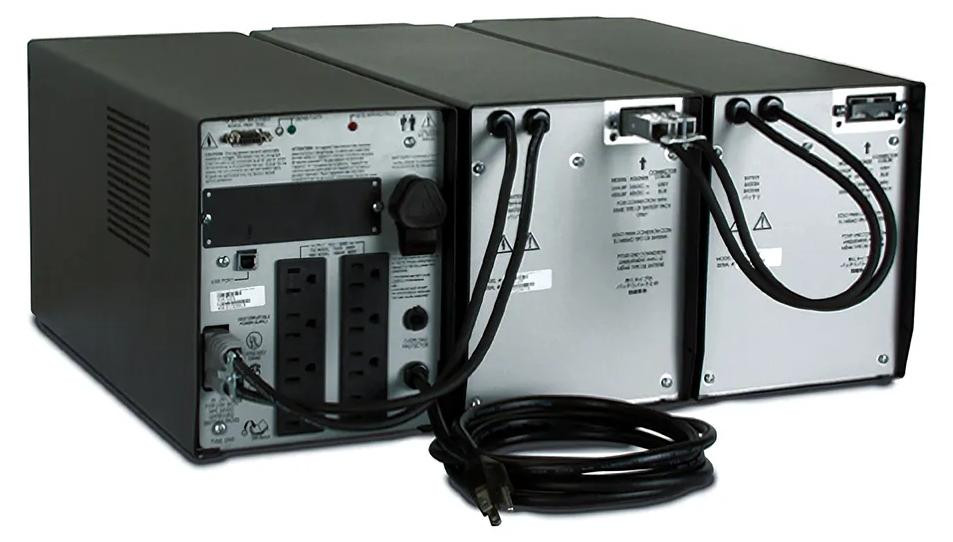 APC SUA24XLBP batterijunit - 24 V gelijkstroom - Zwart