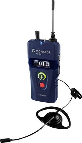 Monacor Hand Mikrofon-Sender ATS-80T Übertragungsart (Details):Digital inkl. Klammer