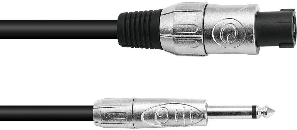 Omnitronic Adapterkabel Speaker(M)/klinke 5m Sw