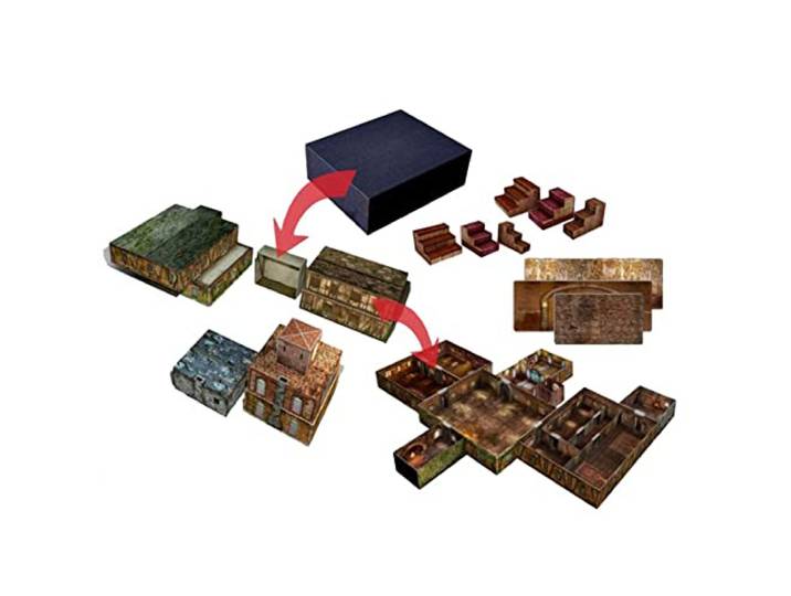 Room 17 Games Ltd - Spel, meerkleurig, TENFOLD_Town