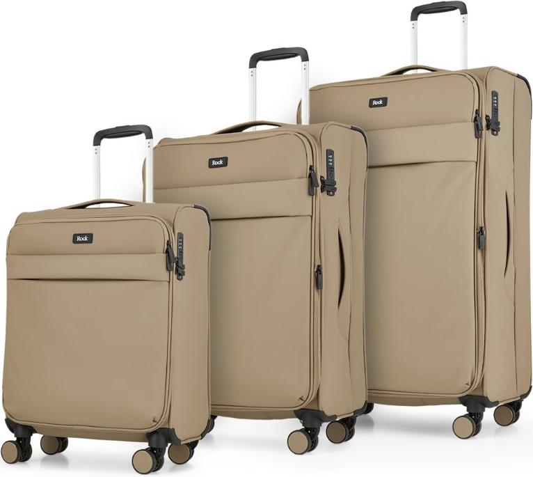 Reisekoffer-Set ROCK Harper TR-0286/3 - beige