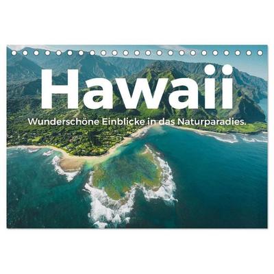 Hawaii - Wunderschöne Einblicke in das Naturparadies. (Tischkalender 2027 DIN A5 quer), CALVENDO Monatskalender