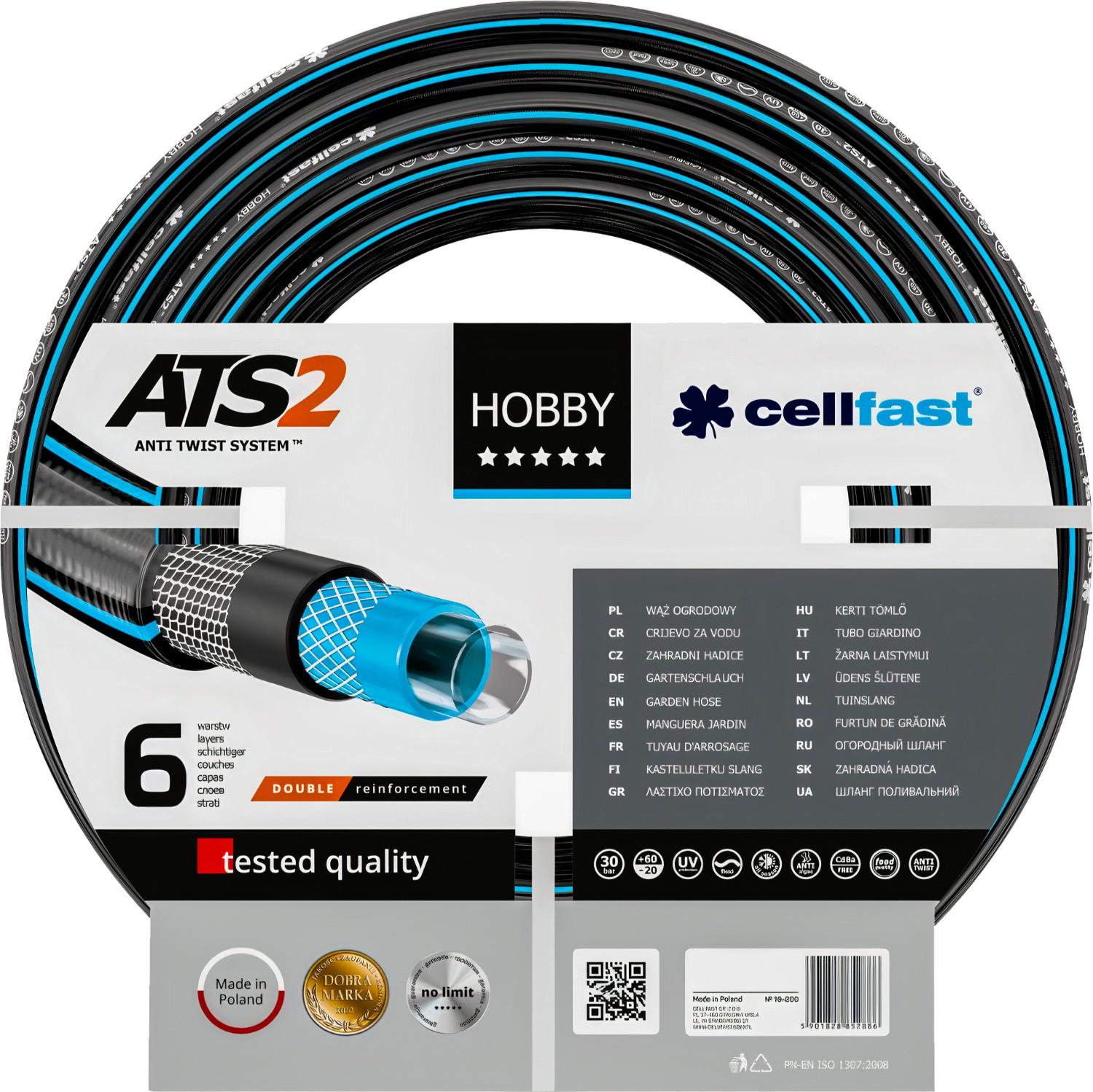 Cellfast Tuinslang HOBBY ATS 1 inch 50 meter C 16-231