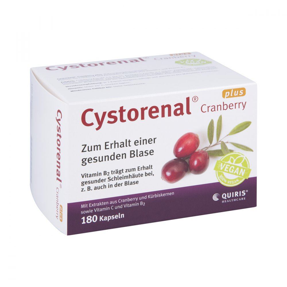 Quiris Healthcare GmbH & Co. KG Cystorenal Cranberry plus Kapseln 01174860